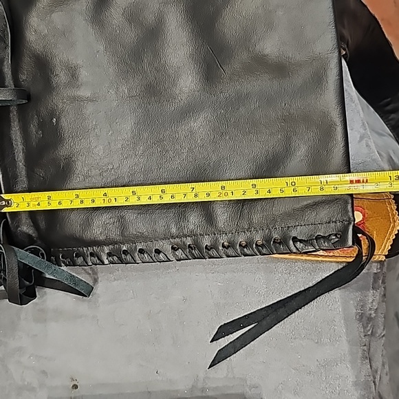 Western Purse Leather Shellie's Handbag IPAD Horse Cowboy Fringe - Picture 12 of 15